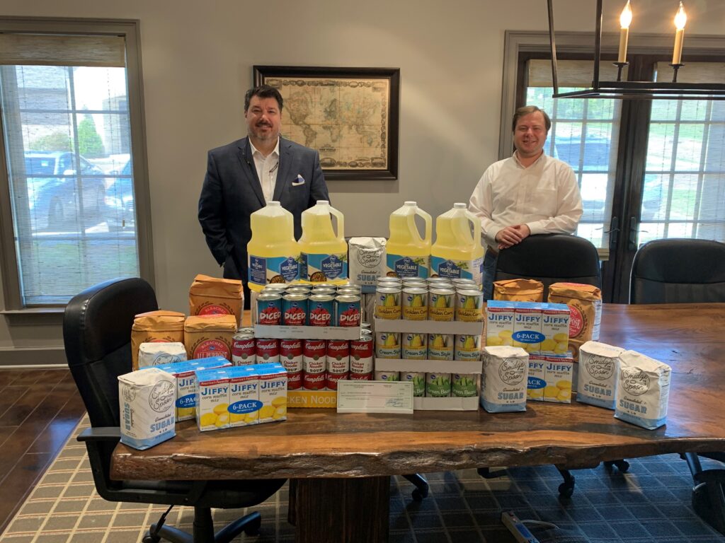 Holcomb Law Group Donates to Food PantryCOVID-19